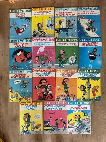 15 gelezen Guust Flater strips samen voor €15,- beschikbaar voor biedingen