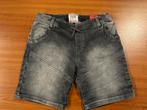 Cars Jeans leuke grijze korte jeans spijkerbroek maat 12=152, Broek, Verzenden, Jongen of Meisje, Zo goed als nieuw