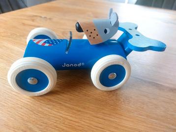 Janod, houten speelgoed auto beschikbaar voor biedingen