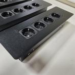 6x inbouw stopcontact 4-voudig voor bureau of vergadertafel, Ophalen of Verzenden