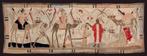 Bijzonder wandkleed antiek Egyptische voorstelling kamelen, Antiek en Kunst, Antiek | Kleden en Textiel, Ophalen of Verzenden