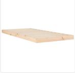 Laag bedframe met lattenbodem nieuw, Ophalen, 90 cm, Eenpersoons, Nieuw