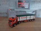 Wsi Scania 143 met onderlosser Kleinjan, Hobby en Vrije tijd, Modelauto's | 1:50, Ophalen of Verzenden, Zo goed als nieuw, Bus of Vrachtwagen