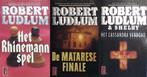 Robert Ludlum: 3 boeken, Ophalen, Zo goed als nieuw