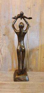 MOEDERLIEFDE / BRONZEN BEELD / moeder en kind, Ophalen of Verzenden