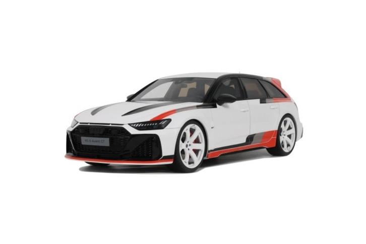SUPER DIKKE AUDI RS6 GT ARKONA WHITE 2024, Hobby en Vrije tijd, Modelauto's | 1:18, Nieuw, Auto, Overige merken, Ophalen of Verzenden