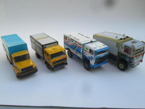 Parijs-Dakar, De Neus / Koffer /             / Ginaf, Hobby en Vrije tijd, Modelauto's | 1:50, Zo goed als nieuw, Bus of Vrachtwagen