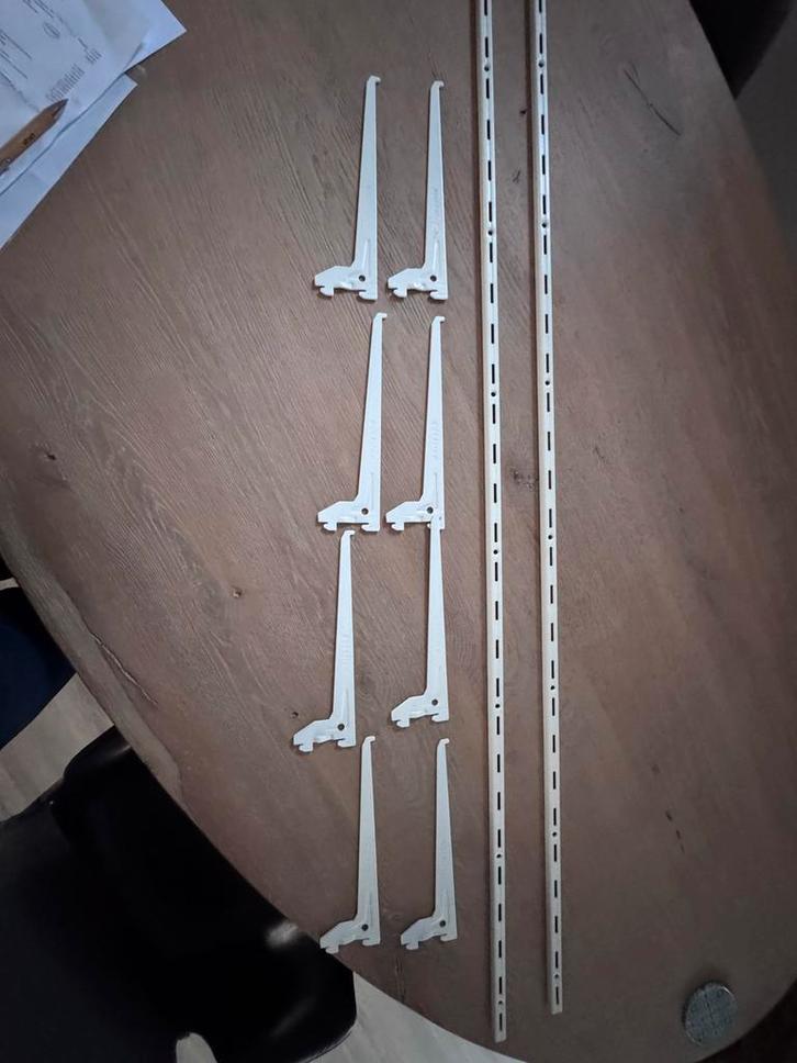 Duraline plankdrager systeem - z.g.a.n., Huis en Inrichting, Stoffering | Gordijnen en Lamellen, Zo goed als nieuw, Minder dan 100 cm