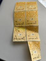 7x plakzegel belastingzegel fiscaalzegel kwitantiezegel, Verzenden