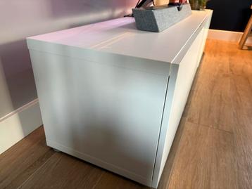 IKEA Besta TV meubel 180cm - Mat Wit - afbeelding 2