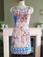 Caroline Biss roze blauwe pencil dress jurk 38 M gratis verz, Kleding | Dames, Jurken, Maat 38/40 (M), Zo goed als nieuw, Knielengte