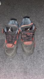 Jordan 4 Red Thunder - Maat Onbekend, Kleding | Heren, Schoenen, Ophalen of Verzenden, Gedragen, Zwart, Sneakers of Gympen