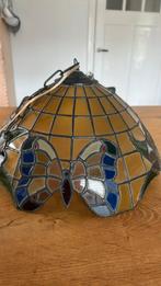 Tiffany lamp, met een spinnetje er bovenop, Ophalen, Zo goed als nieuw, Glas, Minder dan 50 cm