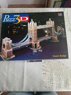 Leuke 3D Puzzel - Tower Bridge, Ophalen of Verzenden, Meer dan 50 stukjes, Zo goed als nieuw, 6 jaar of ouder