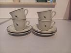 Nespresso kop en schotels, Huis en Inrichting, Keuken | Servies, Ophalen of Verzenden, Zo goed als nieuw, Overige stijlen, Kop(pen) en/of Schotel(s)