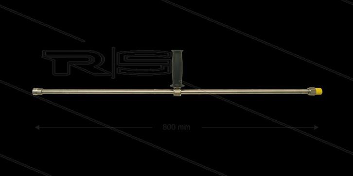 RVS Hogedruk Lans 800mm Met Ergonomische Grip, Auto diversen, Overige Auto diversen, Verzenden