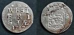 Dubbele wapenstuiver West Frisia 1787, Verzenden, Vóór koninkrijk, 10 cent, Zilver