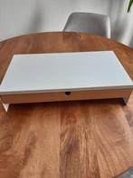 Laptop, monitor standaard met lade., Computers en Software, Laptopstandaarden, Ophalen, Zo goed als nieuw, IKEA