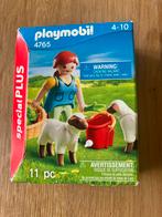 PLAYMOBIL Boerin met schapen 4765 - NIEUW IN DOOS, Nieuw, Complete set, Ophalen of Verzenden