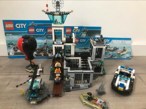 Lego City 60130 Gevangeniseiland Ontsnapping, Kinderen en Baby's, Speelgoed | Duplo en Lego, Gebruikt, Lego, Complete set, Ophalen of Verzenden