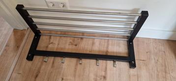 Ikea Tjusig kapstok, zwart/metaal beschikbaar voor biedingen