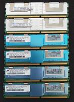 Set DDR2 PC-5300  ECC 667Mhz server geheugen 5GB totaal, Verzenden, Server, Zo goed als nieuw, DDR2