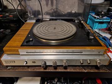 SONY stereo music system HMP-20 turntable receiver