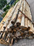 Kastanje palen afrastering schutting zonnedoek schaduwdoek, Ophalen, Nieuw, Palen