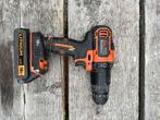 Accuboor van Black&Decker met oplader en 2 accus, Doe-het-zelf en Verbouw, Gereedschap | Boormachines, Ophalen, Gebruikt, Boor- en Schroefmachine
