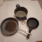 pannen, Huis en Inrichting, Keuken | Potten en Pannen, Ophalen, Gebruikt, Koekenpan of Braadpan