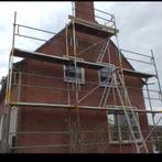 Complete zeigevel layher blitz, Doe-het-zelf en Verbouw, Steigers, Ophalen, Gebruikt, 5 meter of hoger