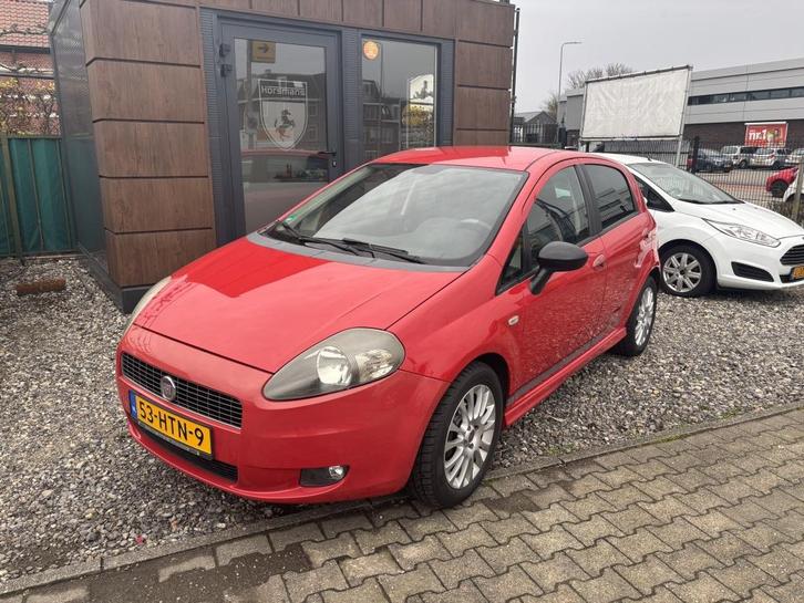 Fiat Grande Punto 1.4 NeroBianco, Auto's, Fiat, Grande Punto, ABS, Airbags, Airconditioning, Boordcomputer, Elektrische buitenspiegels