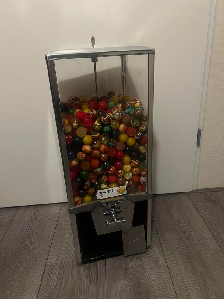 Kauwgomballen automaat, Verzamelen, Automaten | Overige, Ophalen of Verzenden, Zo goed als nieuw