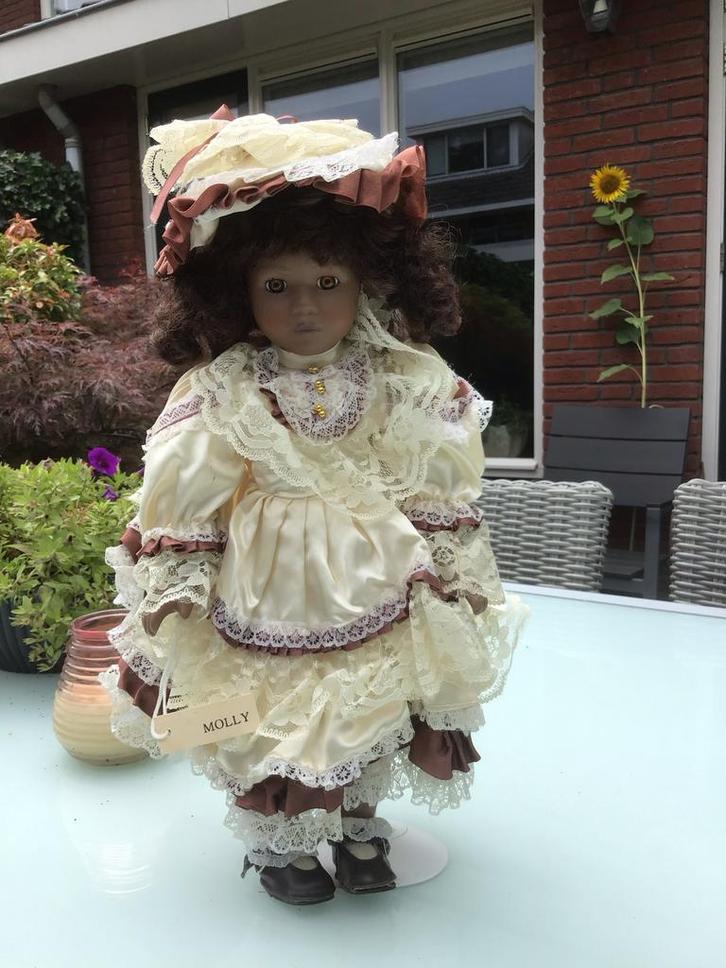 Vintage Porseleinen Pop Molly, Antiek en Kunst, Antiek | Speelgoed, Ophalen