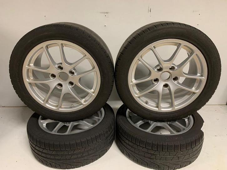 Porsche 981 Boxster cayman velgen met winterbanden!, Auto-onderdelen, Banden en Velgen, Banden en Velgen, Winterbanden, 18 inch