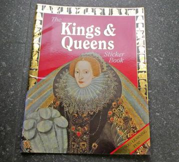 The Kings & Queens sticker book 1994 Audrey Daly kinderboek beschikbaar voor biedingen