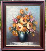 Stilleven met bloemen in vaas, Ophalen