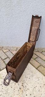 Mooie Duitse WWII MG34/42 munitiekist dunkelgelb (2), Antiek en Kunst, Ophalen of Verzenden
