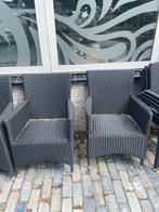 4 zwarte terras stoelen, Ophalen