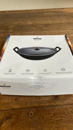 Wok gietijzer 36cm nieuw, Ophalen, Gietijzer, Nieuw, Keramische plaat