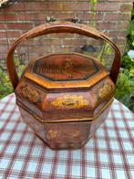 Houten chinese bruidsmand trouwmand, Ophalen of Verzenden