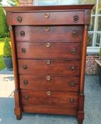 Antieke Empire mahonie ladekast., Ophalen