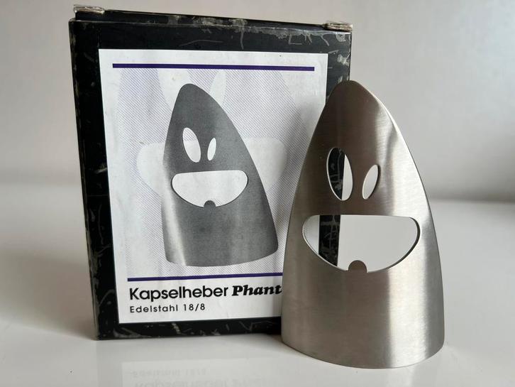 Nieuw in doos Design Phantom RVS Flessenopener Ghost Spook, Huis en Inrichting, Keuken | Keukenbenodigdheden, Nieuw, Ophalen of Verzenden