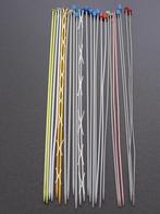 Breinaalden, mt 3½, 3, 2½, 2; 11 sets van 2 met knop, Ophalen of Verzenden, Gebruikt, Breien, Naald