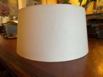 2 x lampenkap staande lamp schemerlamp room wit creme ecru, Ophalen, Gebruikt, 25 tot 50 cm, Classic Strak