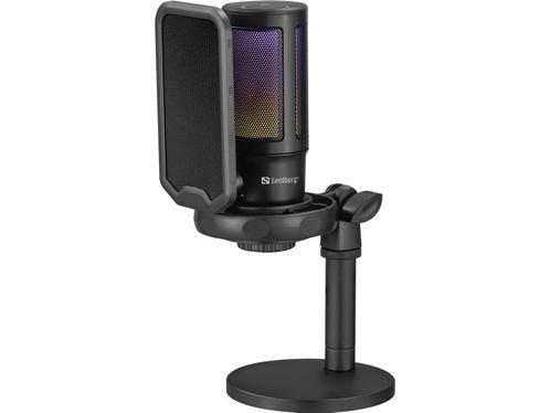 Streamer USB Microphone RGB, Audio, Tv en Foto, Fotografie | Professionele apparatuur, Nieuw, Ophalen of Verzenden