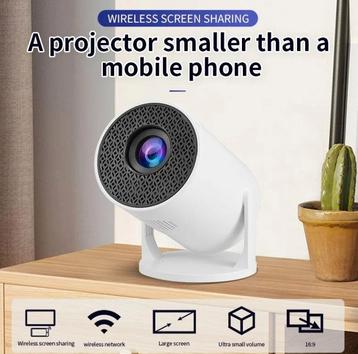 Mini Draadloze Projector - 500 ANSI Lumen beschikbaar voor biedingen