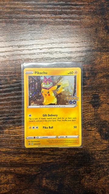 Pikachu PROMO SWSH234 Pokemon GO beschikbaar voor biedingen