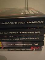 Max Verstappen jaarboeken 19,20,21,22 en 2025, Verzenden, Zo goed als nieuw, Formule 1
