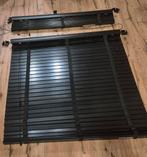 2x houten jaloeziën zwart 50mm, bxh 125cm x 130cm, Huis en Inrichting, Ophalen, Gebruikt, 100 tot 150 cm, Modern